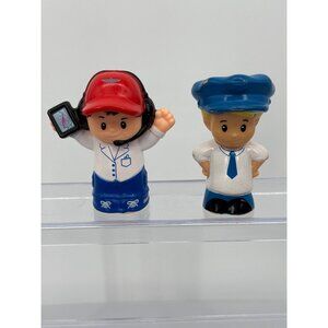 Fisher Price Little People Air Traffic Control Pilot Eddie Airline Airport